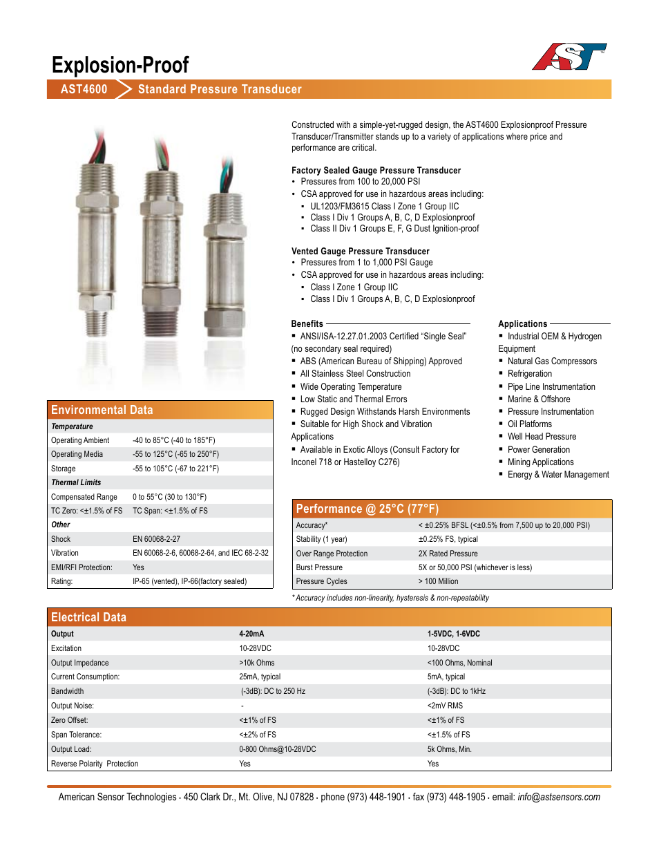 AST AST4600 Datasheet User Manual | 3 pages