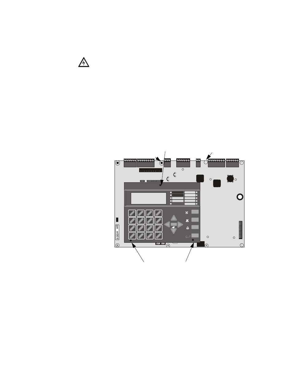 Section 2 dact-ud2 installation, 1 installation in ms-9600ls facp, Dact-ud2 installation | Figure 2.1 keypad/display removal | Fire-Lite DACT-UD2 Digital Alarm Communicator/Transmitter User Manual | Page 13 / 52