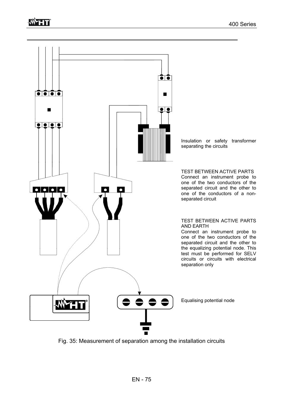 HT instruments SPEED418 User Manual | Page 76 / 88