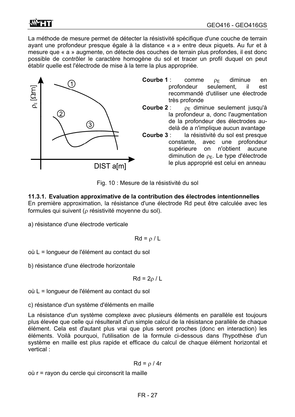 HT instruments GEO416 User Manual | Page 112 / 116