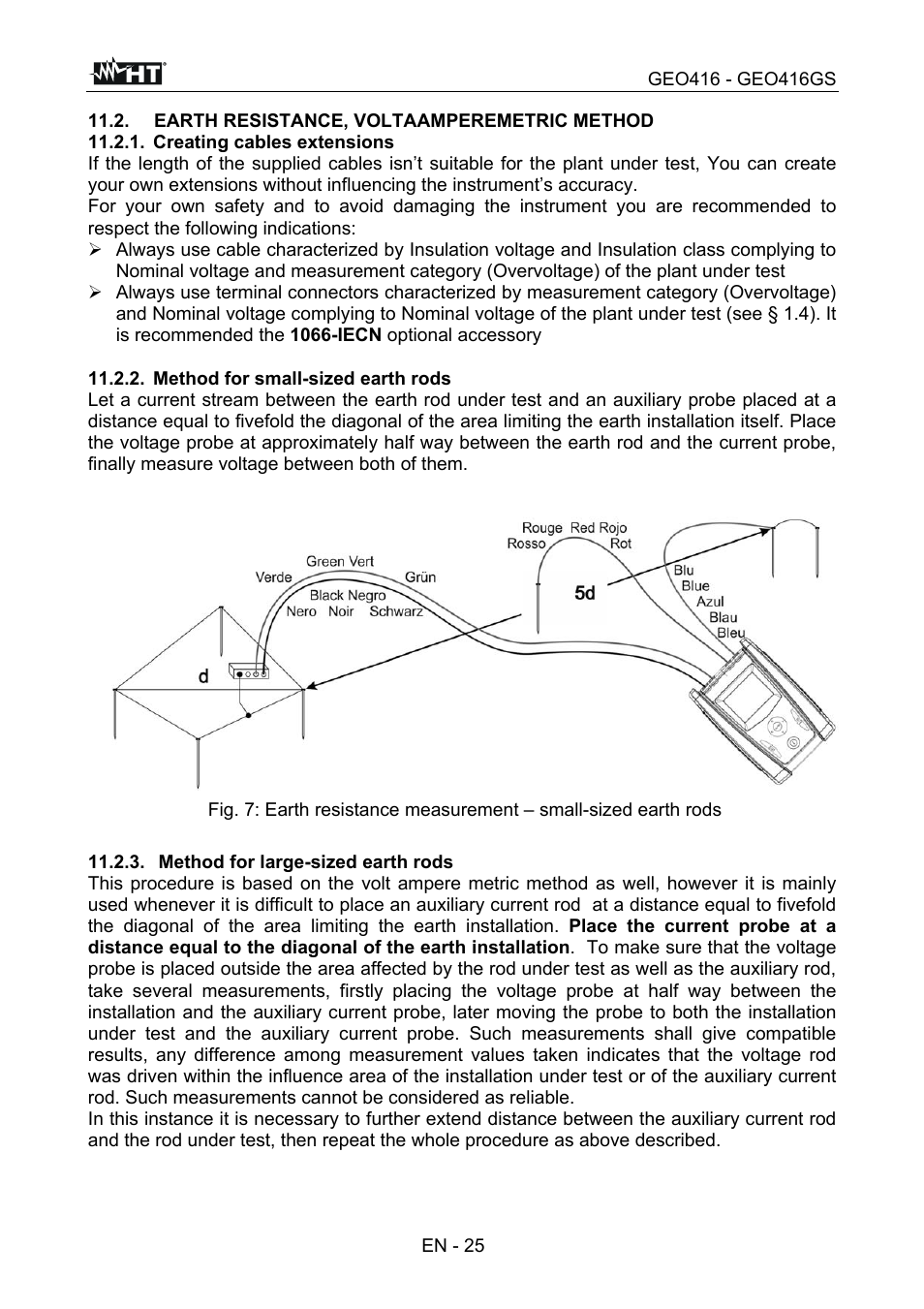 HT instruments GEO416 User Manual | Page 26 / 116