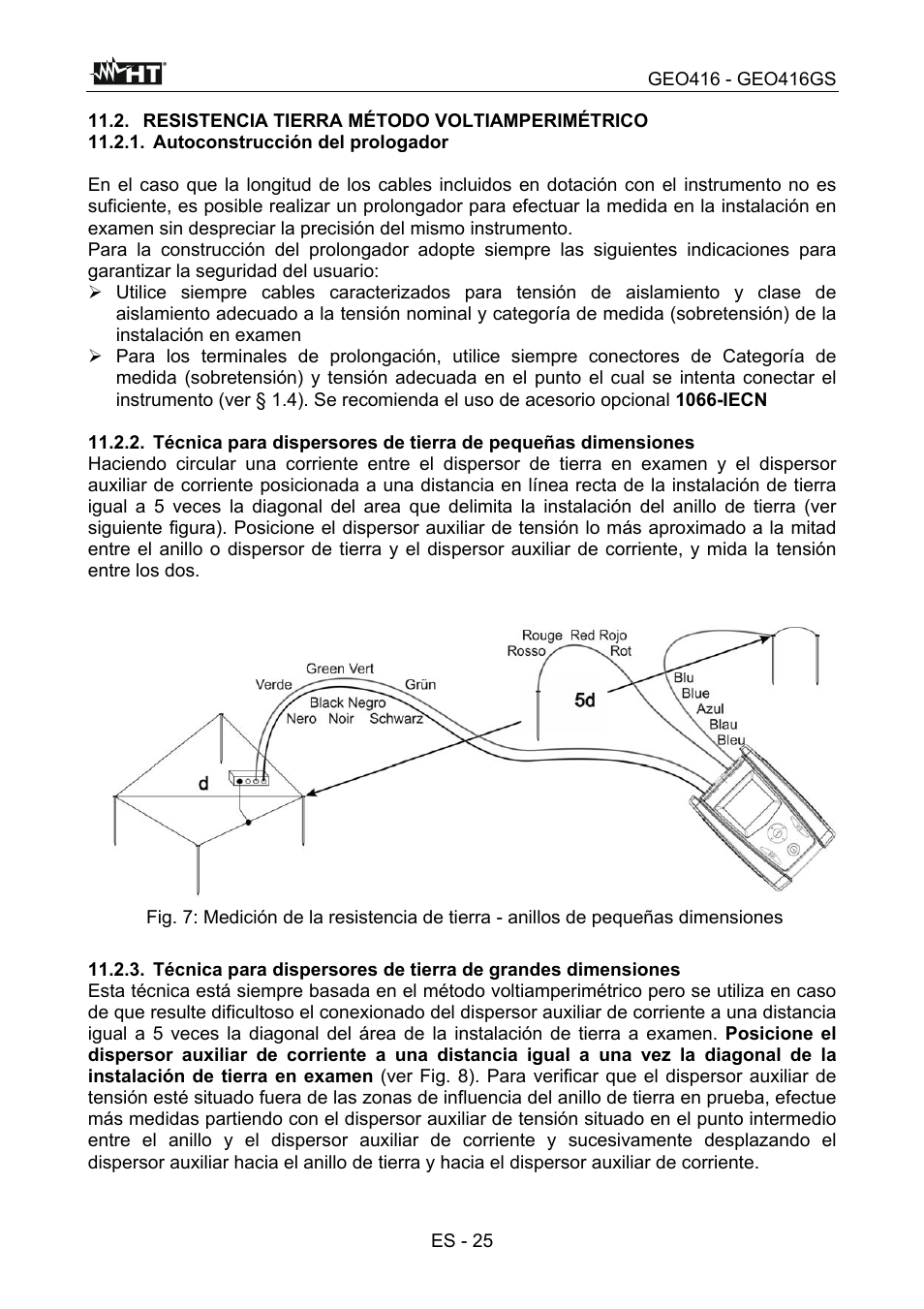 HT instruments GEO416 User Manual | Page 54 / 116