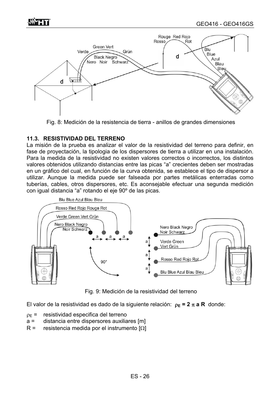 HT instruments GEO416 User Manual | Page 55 / 116
