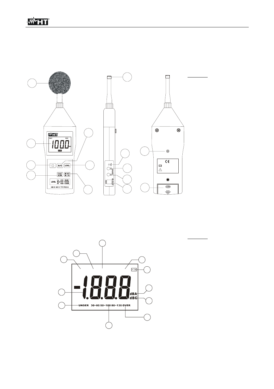 Operating instructions | HT instruments HT154 User Manual | Page 6 / 13