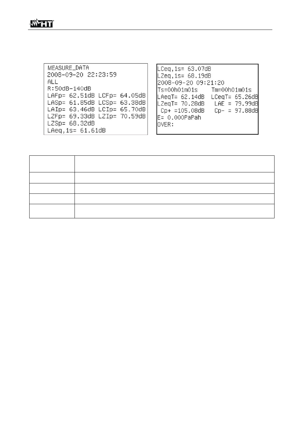 HT instruments HT157 User Manual | Page 48 / 68