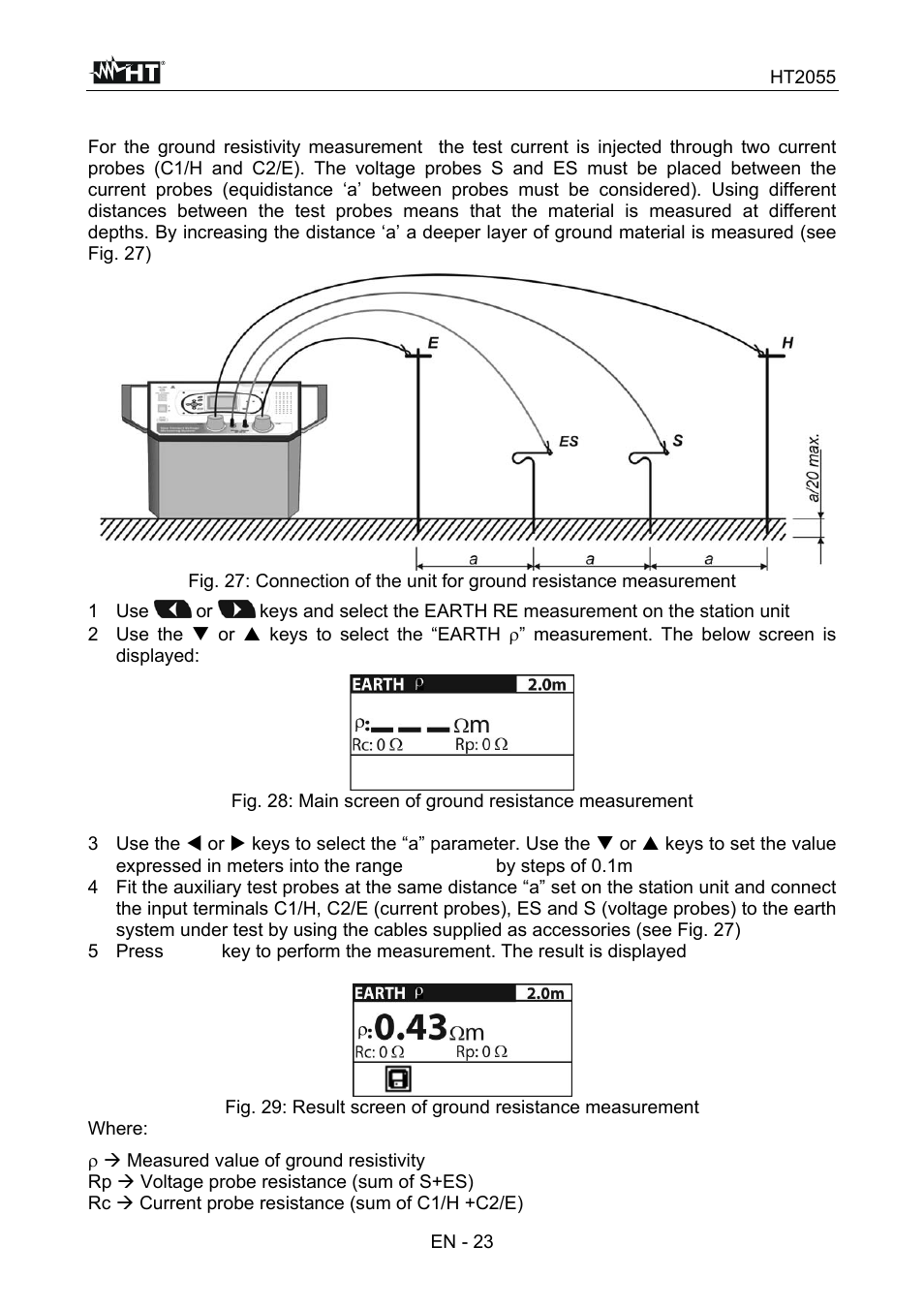 HT instruments HT7051 User Manual | Page 24 / 35