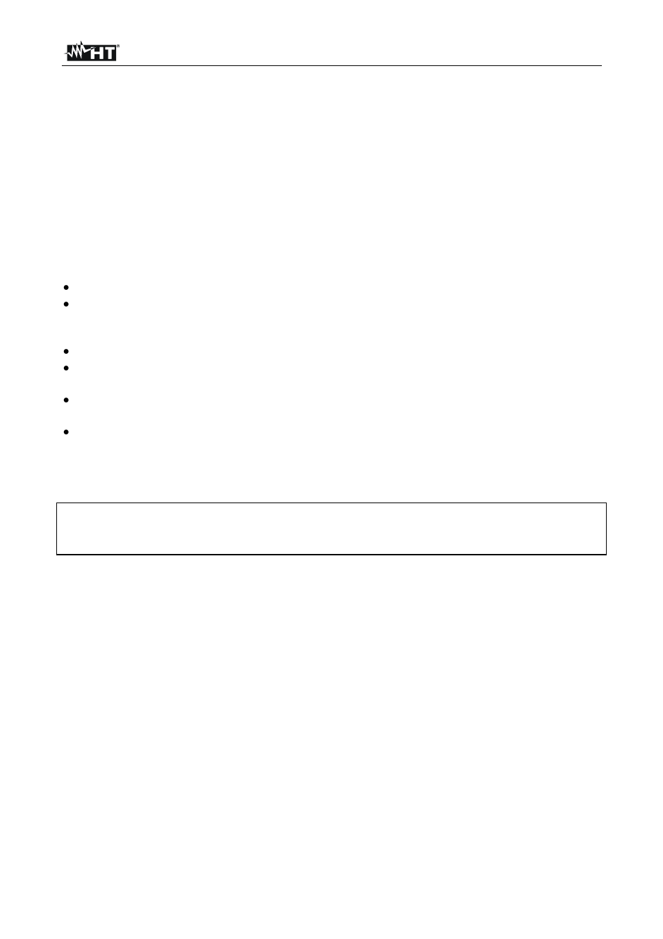 HT instruments HT32 User Manual | Page 23 / 23