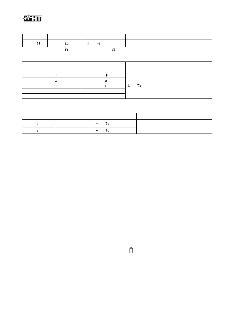 HT instruments HT401 User Manual | Page 22 / 24