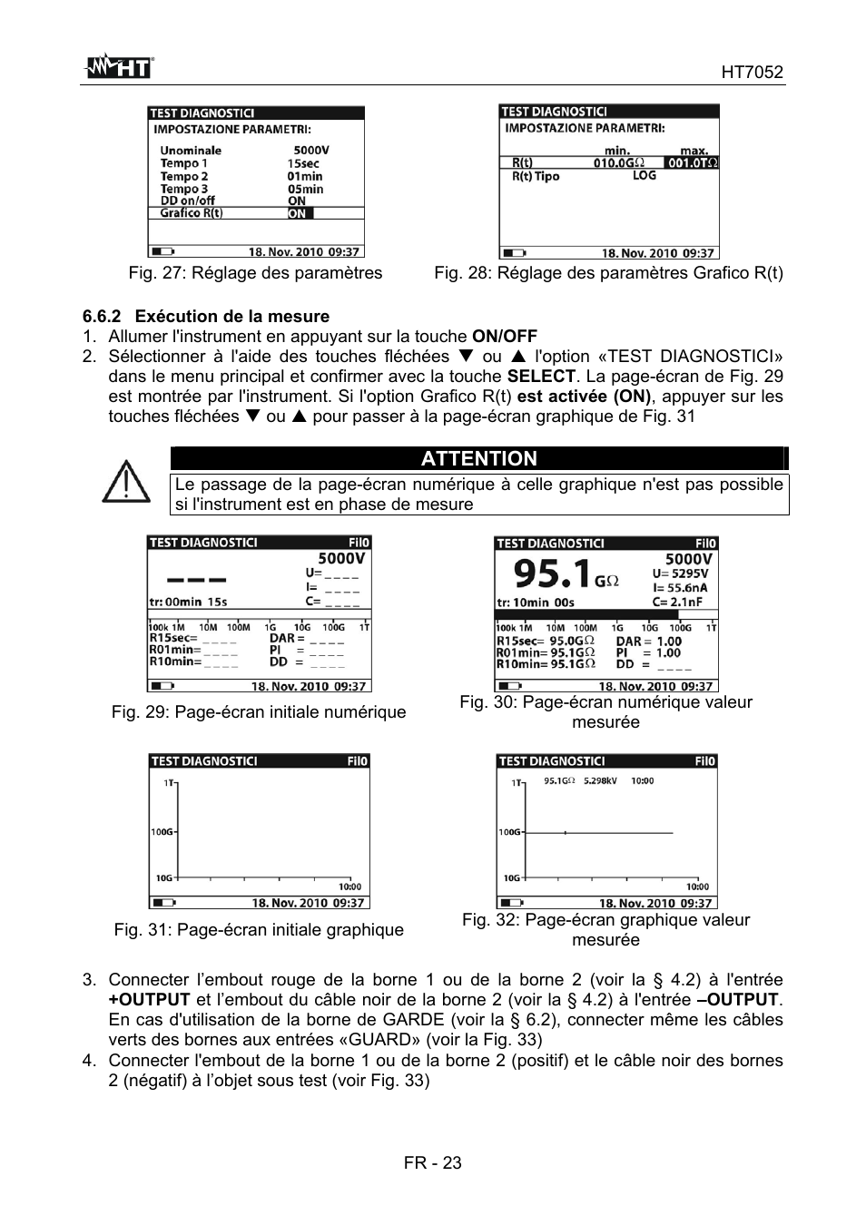 HT instruments HT7052 User Manual | Page 105 / 120