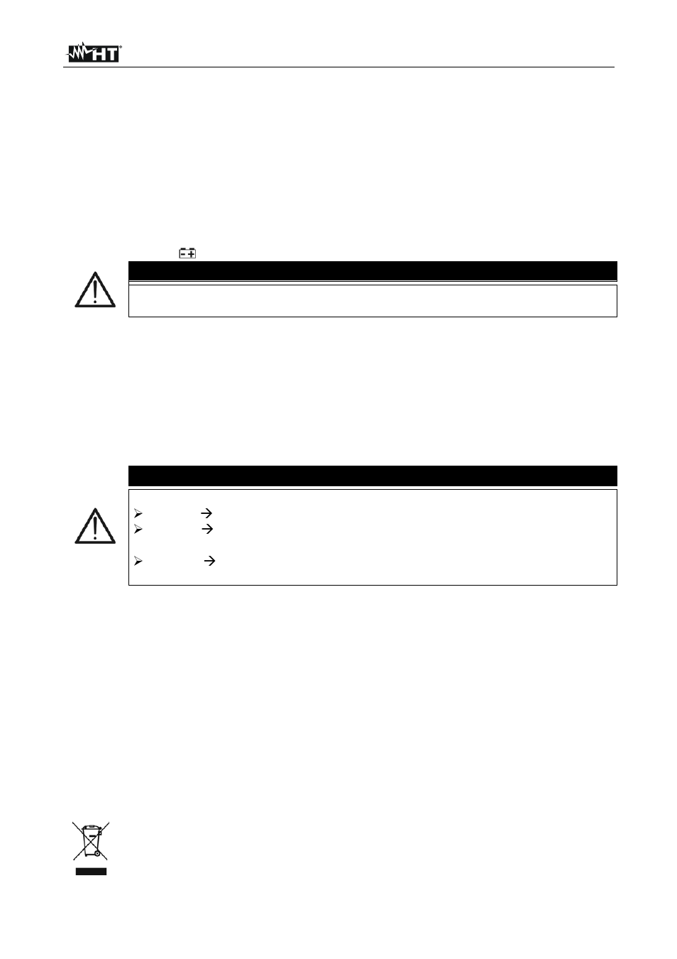 Maintenance, Caution | HT instruments HT8000 User Manual | Page 14 / 16