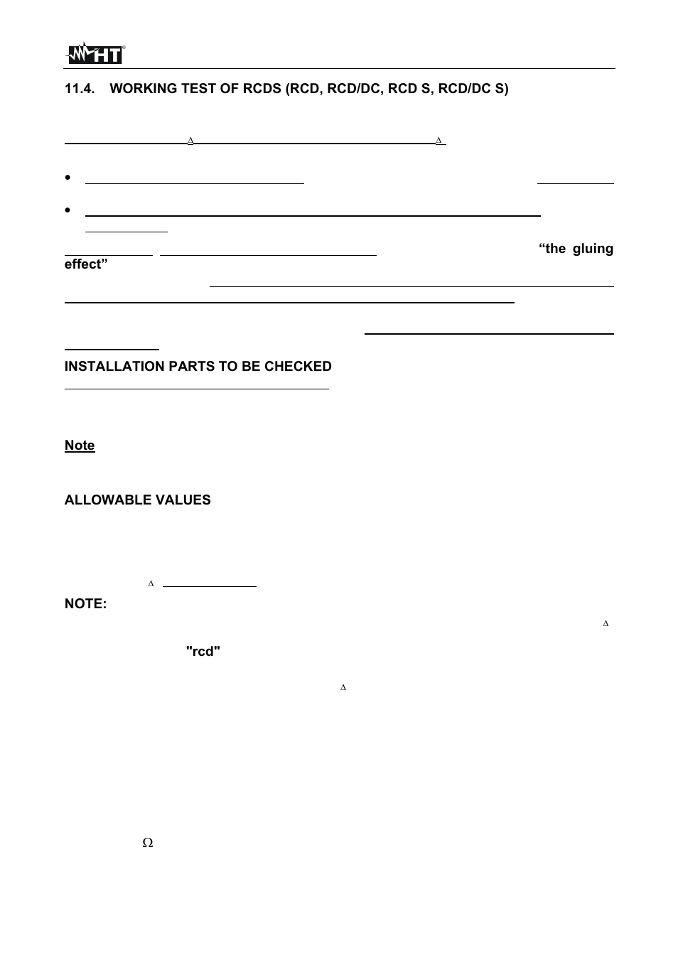 HT instruments MACROTEST 5035 User Manual | Page 73 / 80