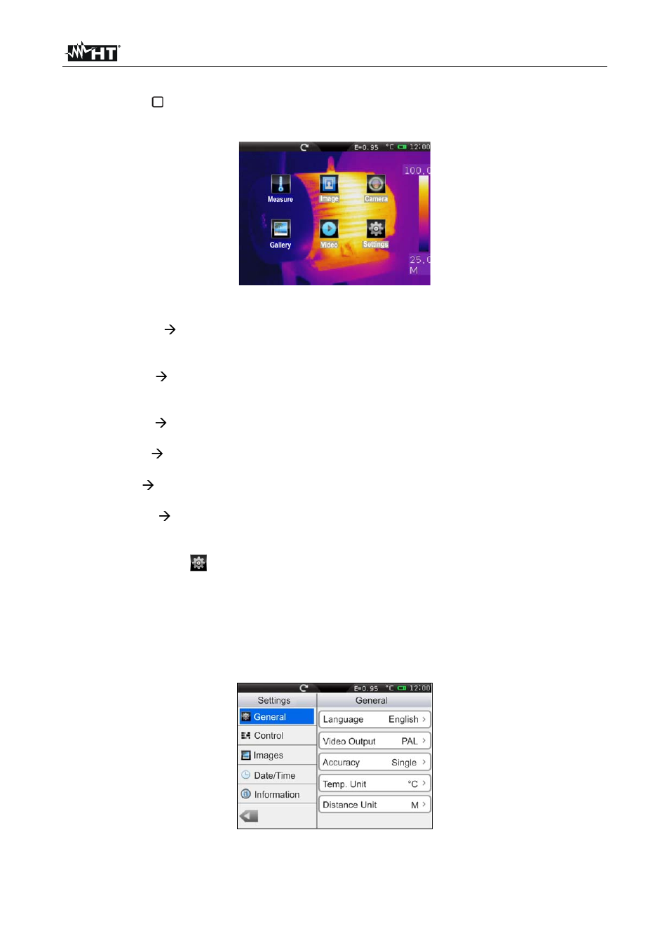 HT instruments THT70 User Manual | Page 15 / 56