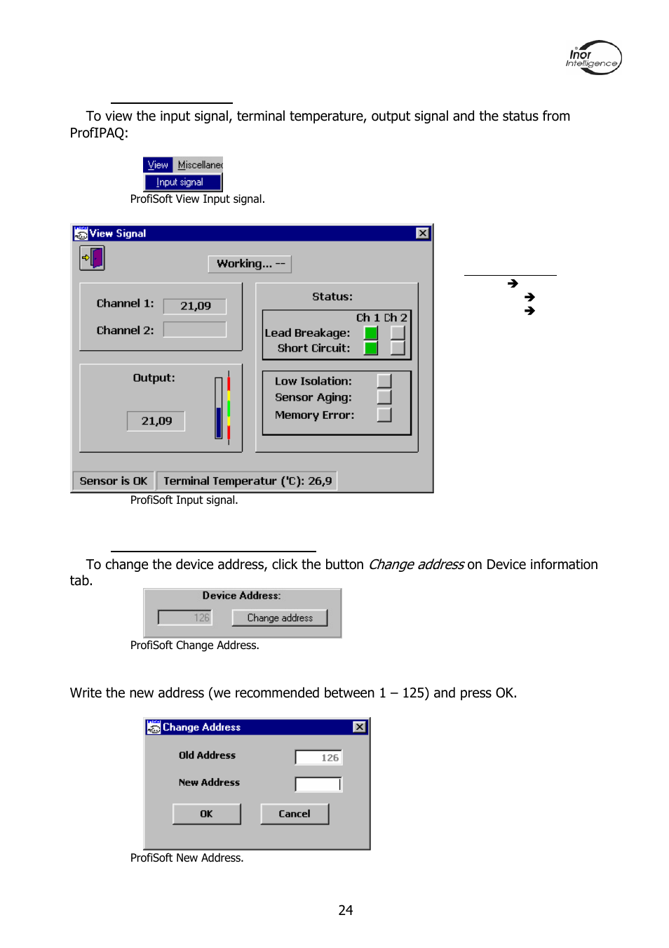 INOR PROFIPAQ-L User Manual | Page 24 / 36