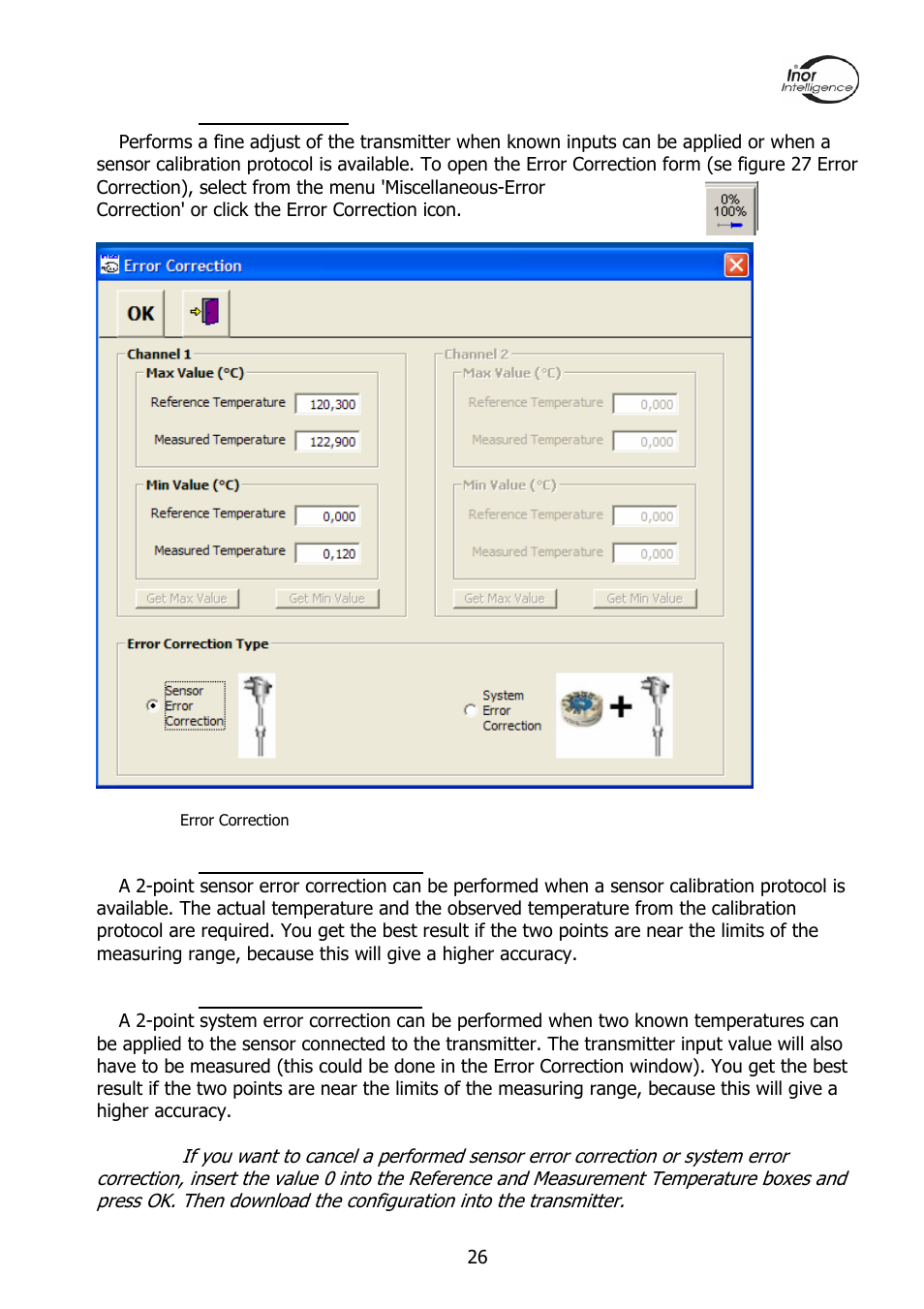 INOR PROFIPAQ-L User Manual | Page 26 / 36