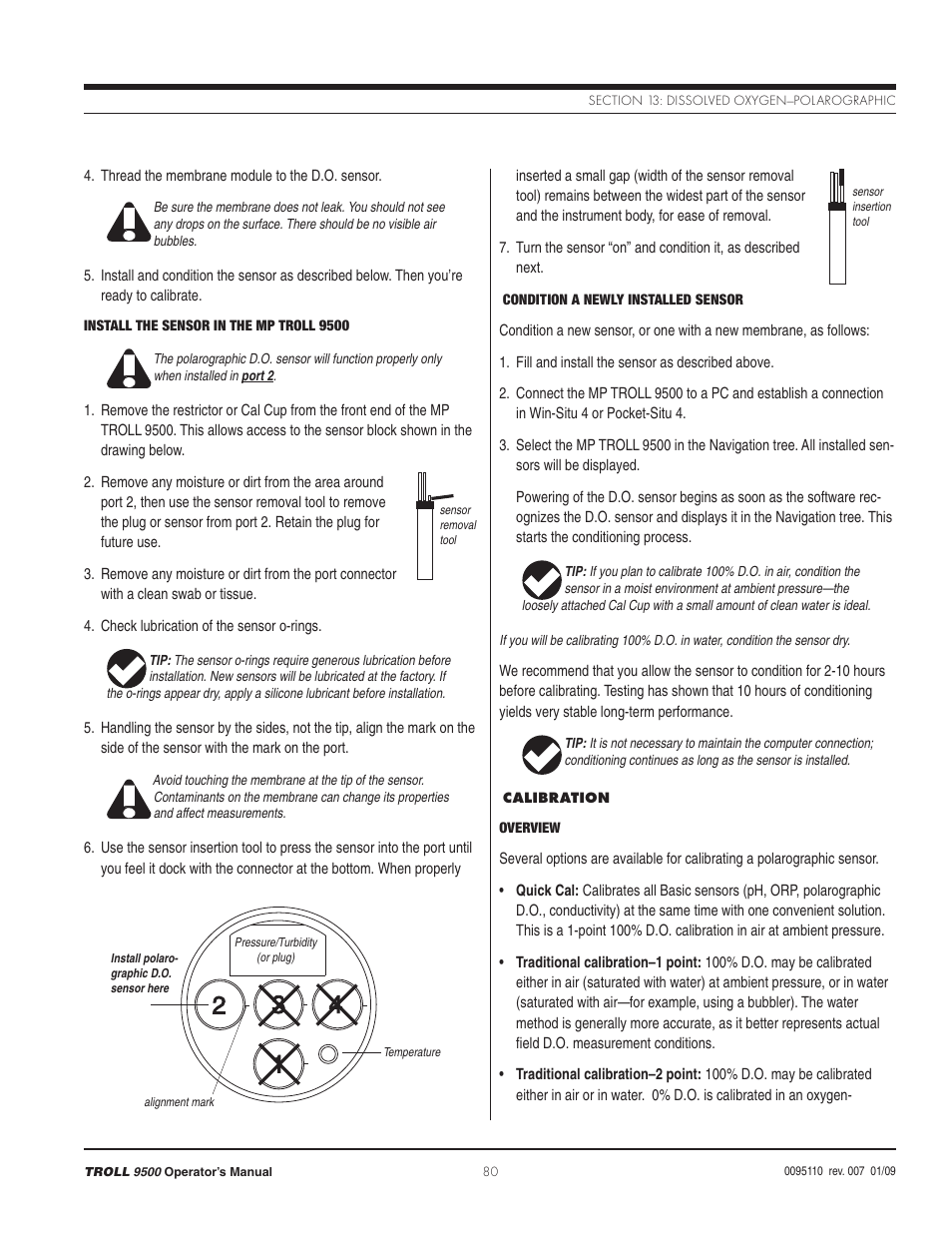 In-Situ TROLL 9500 Operators Manual User Manual | Page 87 / 164