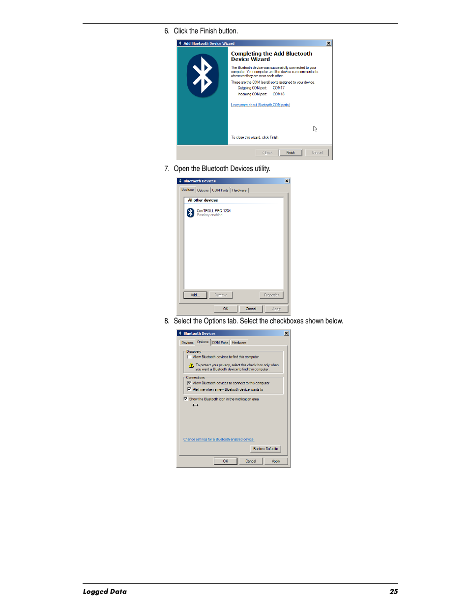 In-Situ Con TROLL PRO Operators Manual (purchased before 10 May 2012) User Manual | Page 25 / 40