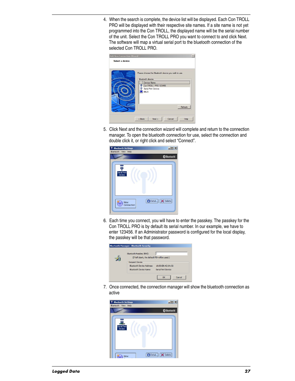 In-Situ Con TROLL PRO Operators Manual (purchased before 10 May 2012) User Manual | Page 27 / 40