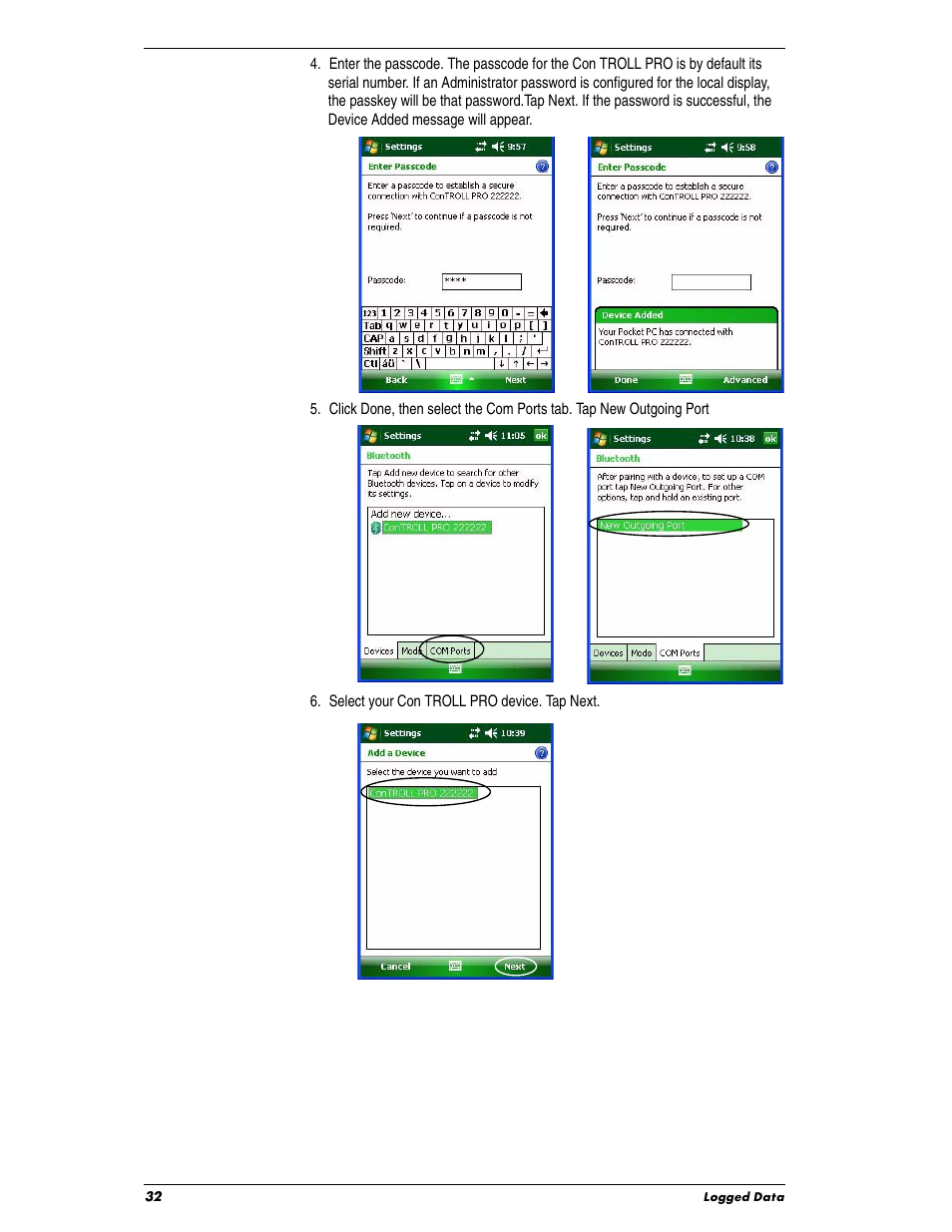 In-Situ Con TROLL PRO Operators Manual (purchased before 10 May 2012) User Manual | Page 32 / 40