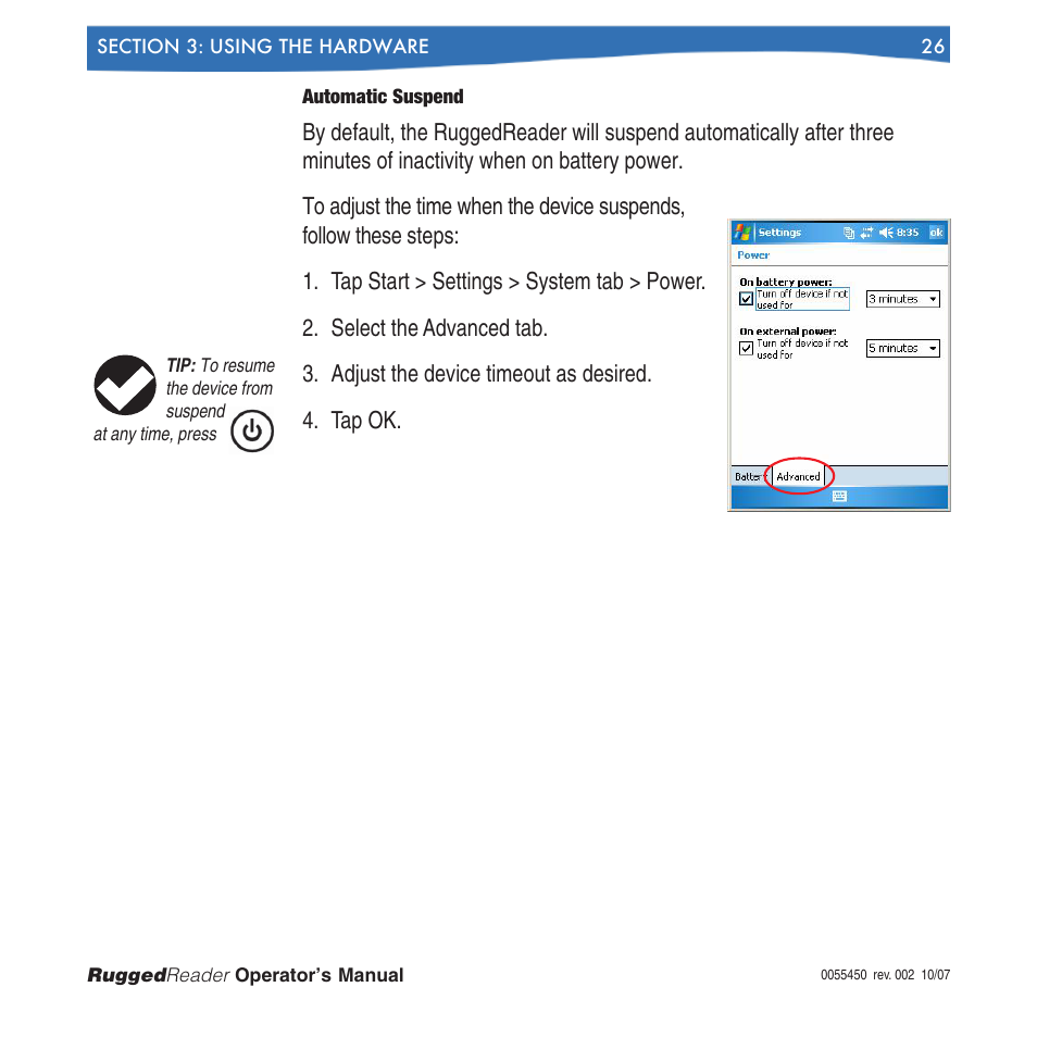 In-Situ RuggedReader Operators Manual for Blue RuggedReader User Manual | Page 26 / 81