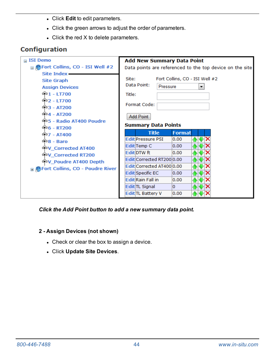In-Situ TROLL Link Telemetry System Operators Manual User Manual | Page 44 / 50