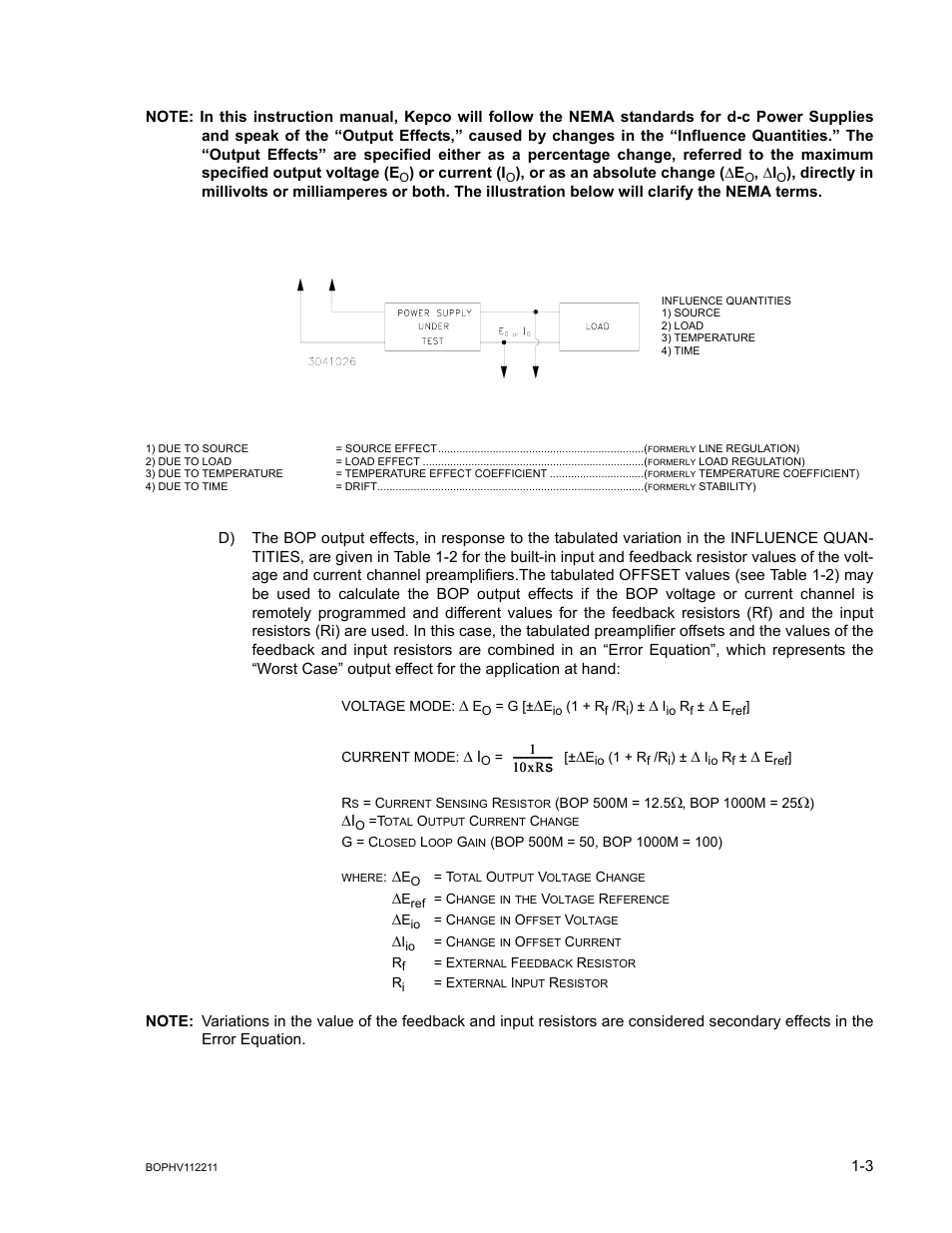 KEPCO BOP-HV User Manual | Page 15 / 48