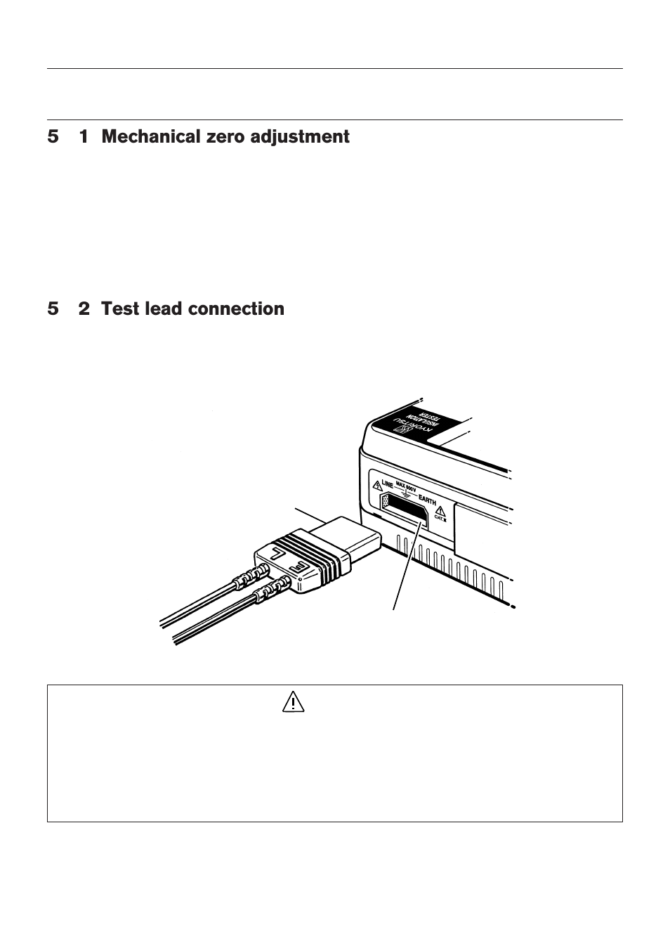 Preparation for measurement | KYORITSU 3316 User Manual | Page 11 / 24