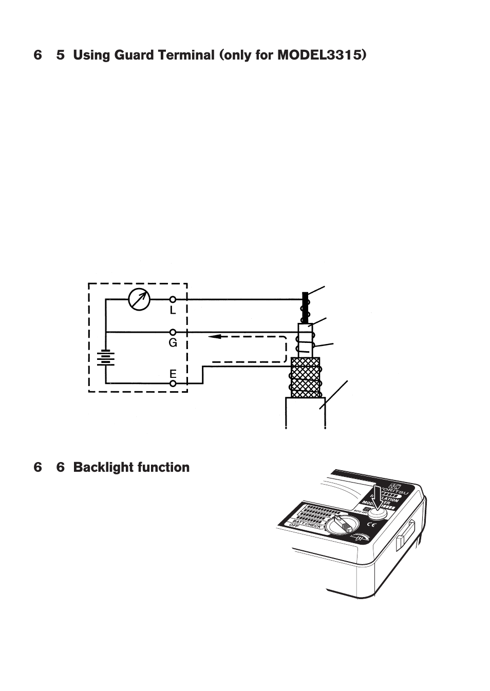 KYORITSU 3316 User Manual | Page 18 / 24