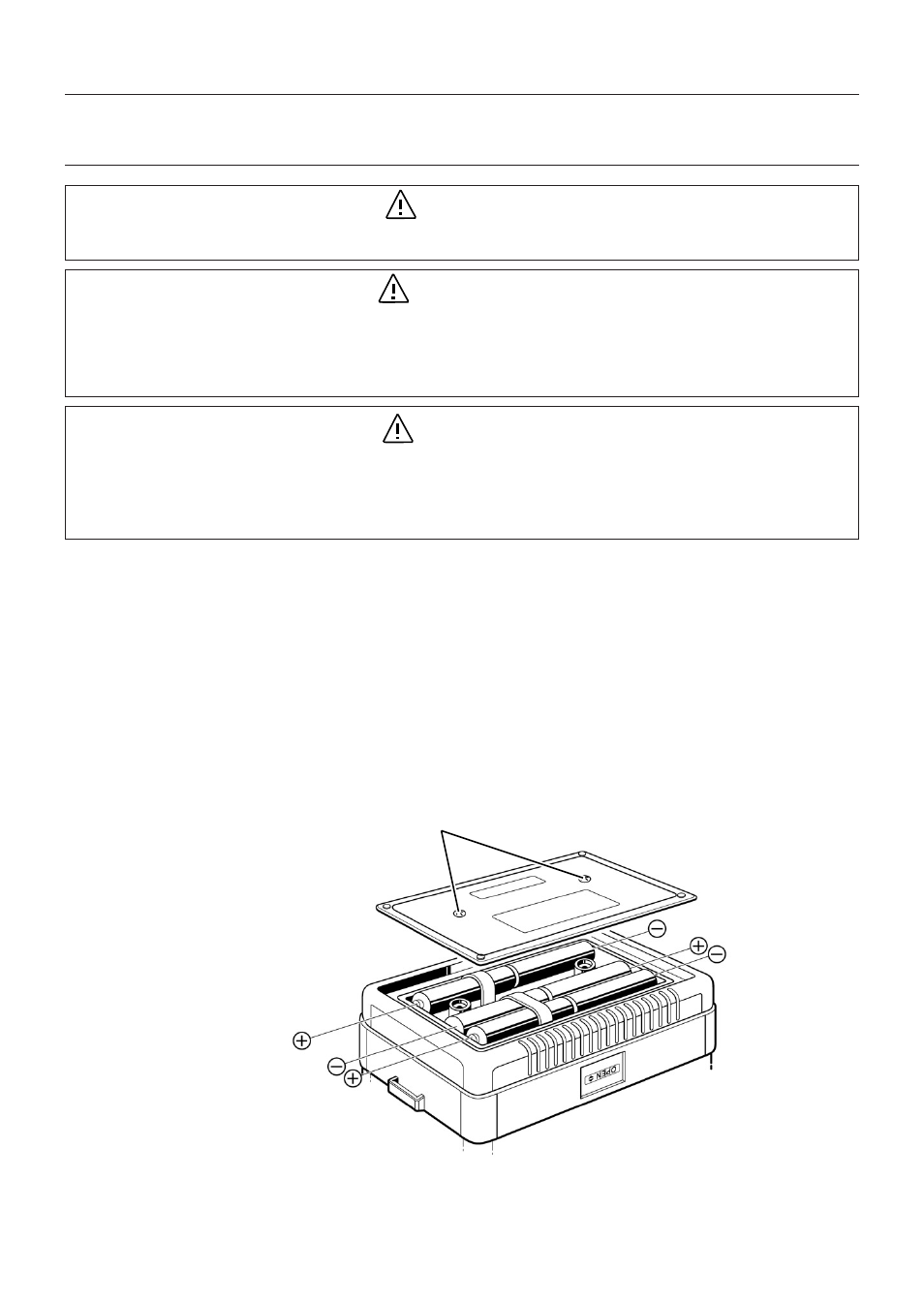 7．battery replacement | KYORITSU 3316 User Manual | Page 19 / 24