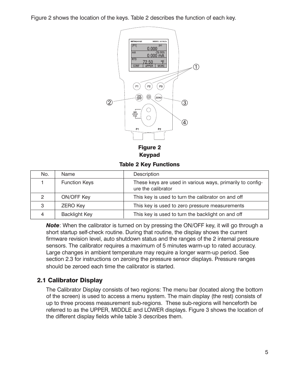 Martel Electronics BetaGauge 321A-Ex User Manual | Page 7 / 32