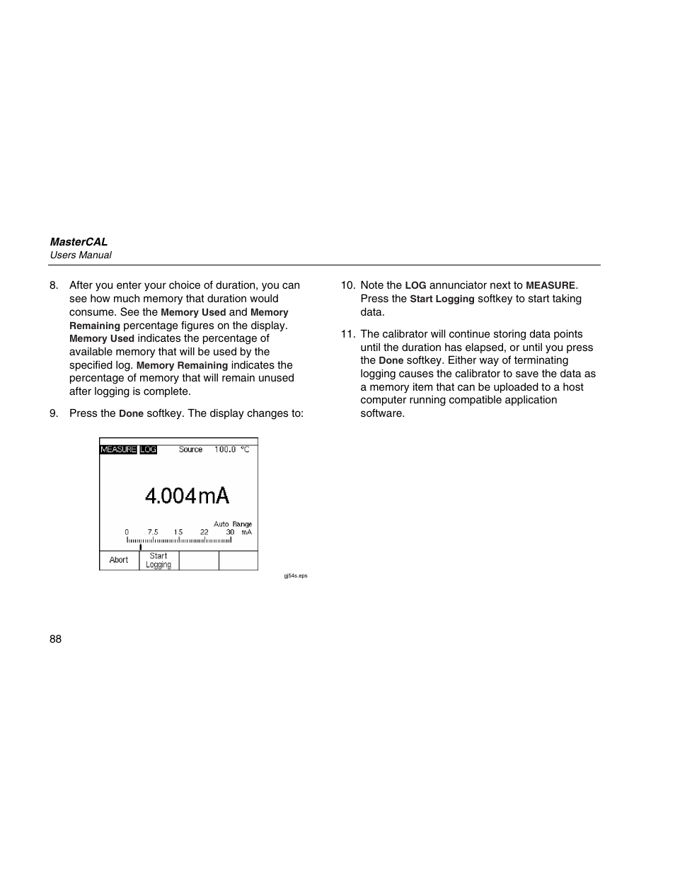 Martel Electronics MasterCAL User Manual | Page 98 / 140