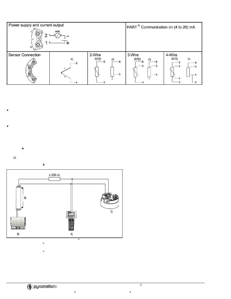 4 wiring | Pyromation Series 442 User Manual | Page 2 / 11