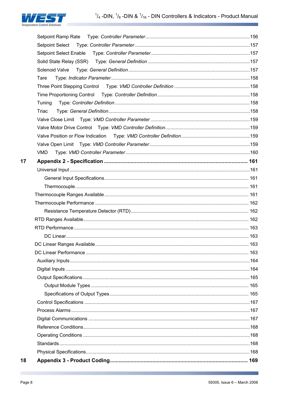 Pyromation Series 610 1_16 DIN User Manual | Page 13 / 177