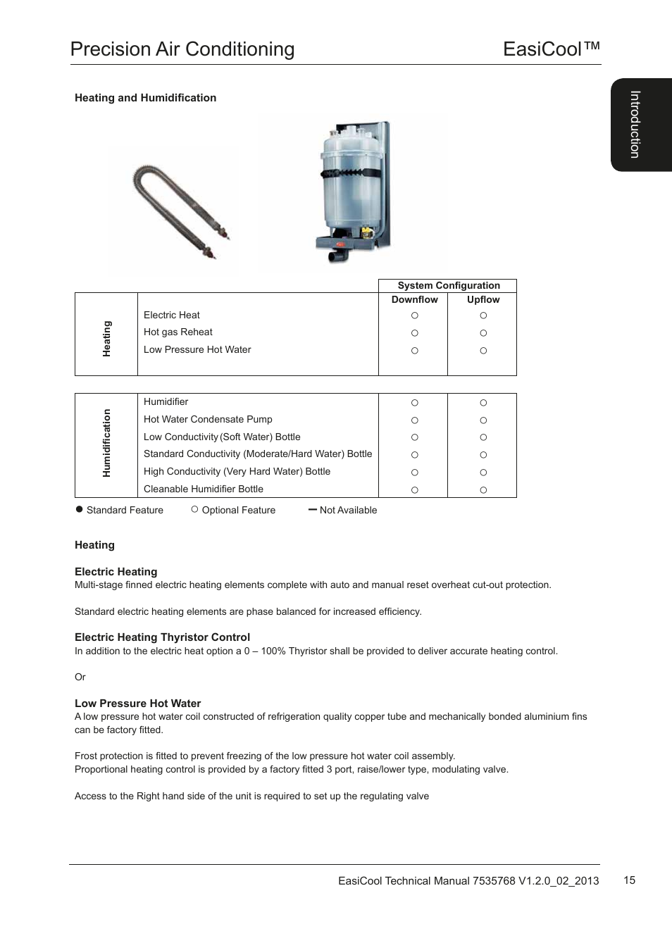 Easicool™ precision air conditioning | Airedale EasiCool 6kW  64kW User Manual | Page 15 / 122