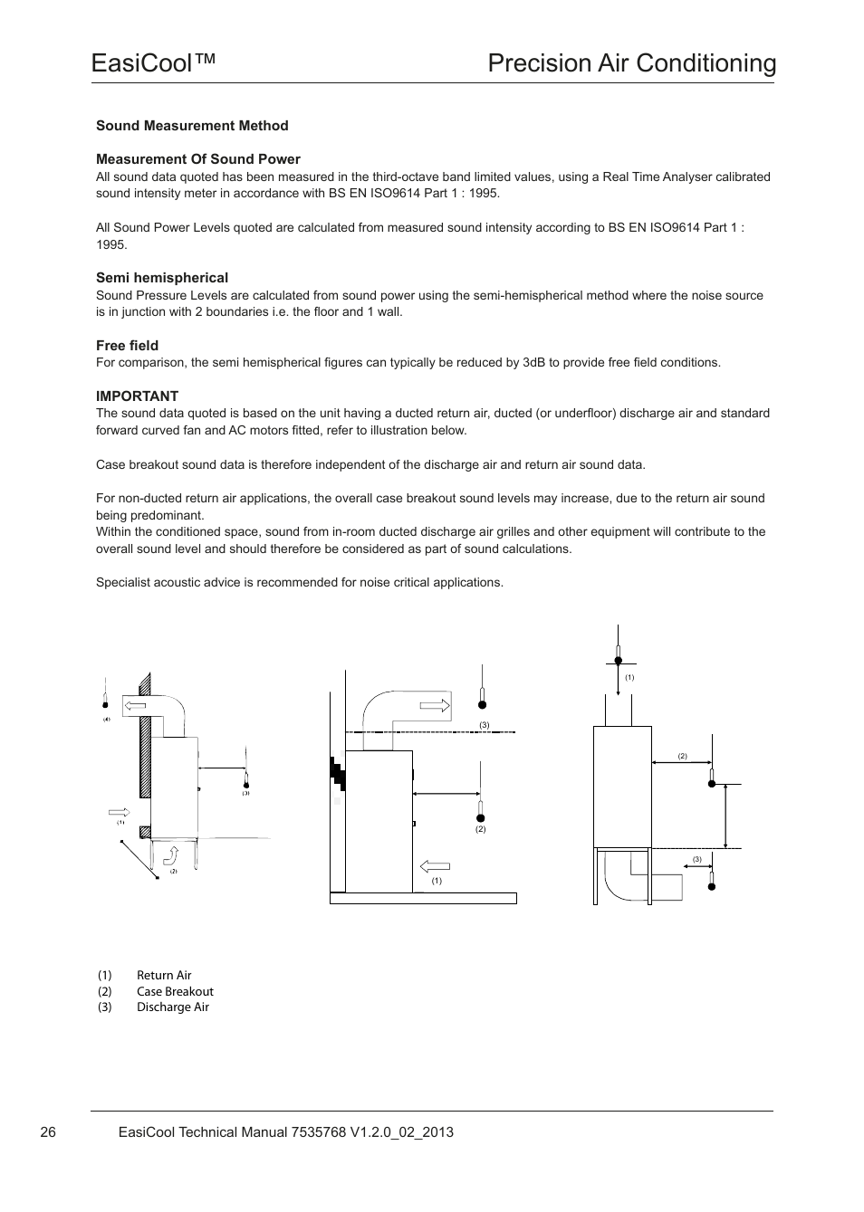 Easicool™ precision air conditioning | Airedale EasiCool 6kW  64kW User Manual | Page 26 / 122