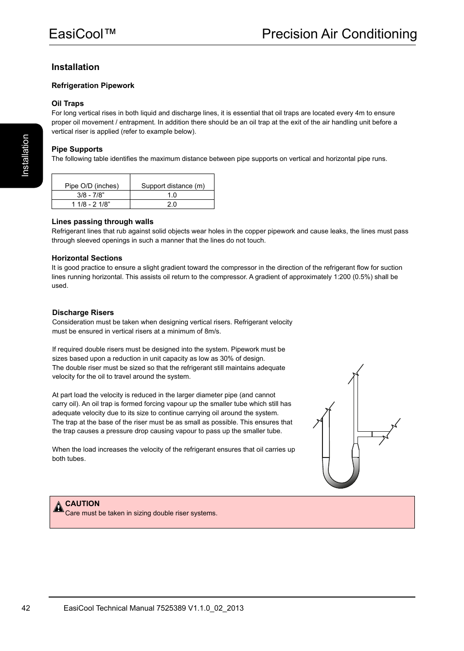 Easicool™ precision air conditioning | Airedale EasiCool 6kW  64kW User Manual | Page 42 / 134