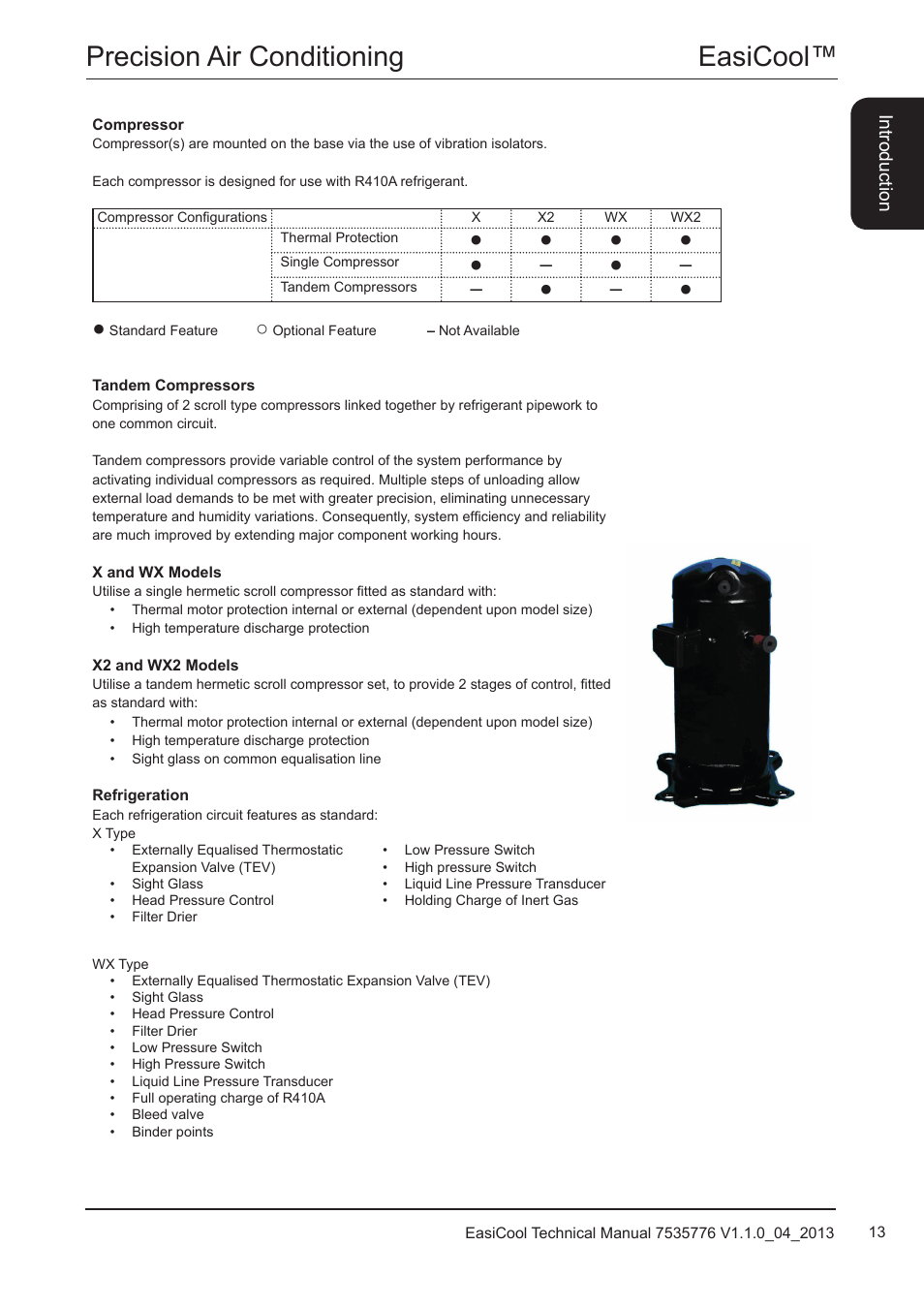 Easicool™ precision air conditioning | Airedale EasiCool 6kW  64kW User Manual | Page 13 / 196