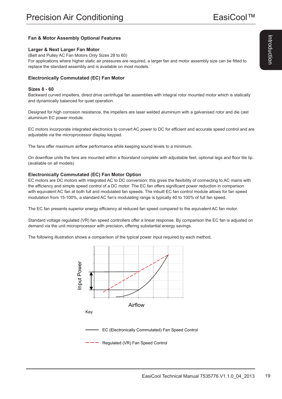 Easicool™ precision air conditioning | Airedale EasiCool 6kW  64kW User Manual | Page 19 / 196