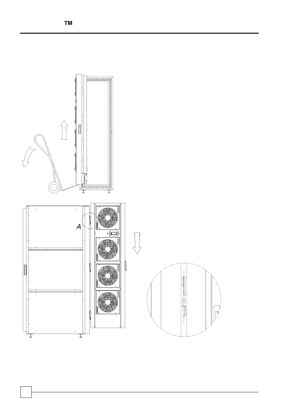 Data rack feet, Logicool ™ onrak active cabinet exhaust it cooling | Airedale OnRak 3kW  35kW User Manual | Page 24 / 58