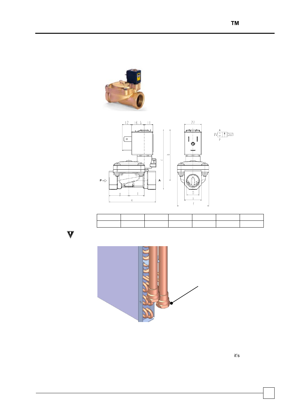 Solenoid valve, It cooling logicool ™ onrak | Airedale OnRak 3kW  35kW User Manual | Page 33 / 58