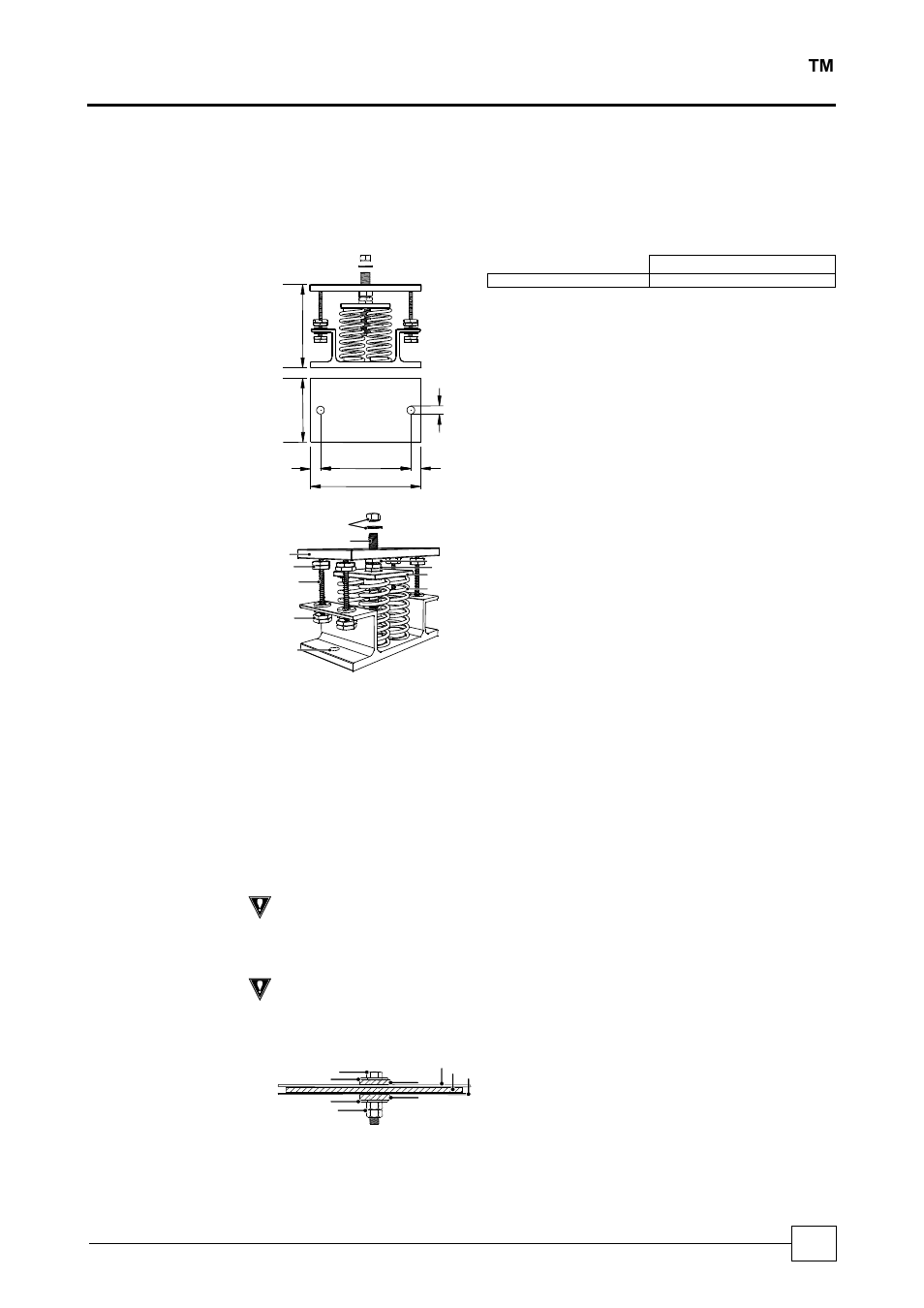 Anti vibration mounting (optional), Chillers deltachill, Installation data | Airedale DeltaChill FreeCool 110kW - 1080kW User Manual | Page 153 / 162