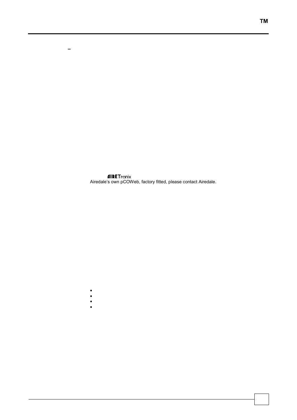 Optional extras, General, Optional extras controls | Chillers deltachill | Airedale DeltaChill FreeCool 110kW - 1080kW User Manual | Page 17 / 162