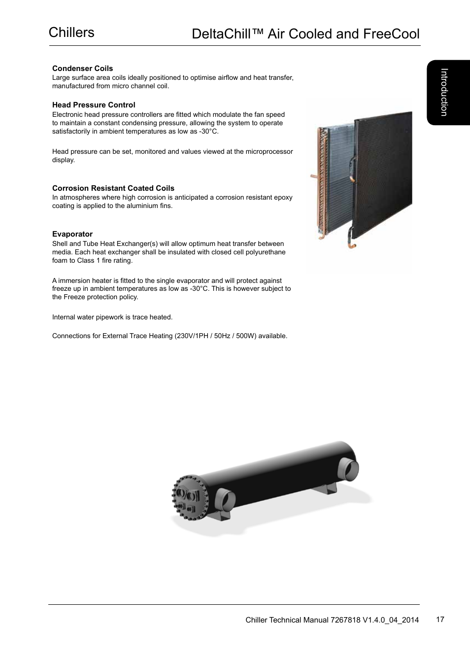 Chillers deltachill™ air cooled and freecool | Airedale DeltaChill FreeCool 110kW - 1080kW User Manual | Page 17 / 286
