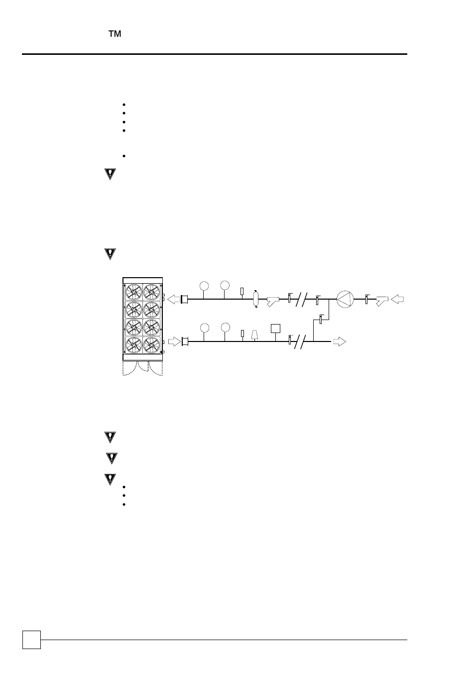 Water system, Standard recommended installation, Optichill ™ chillers | Installation data | Airedale OptiChill FreeCool 500kW - 1365kW User Manual | Page 66 / 71