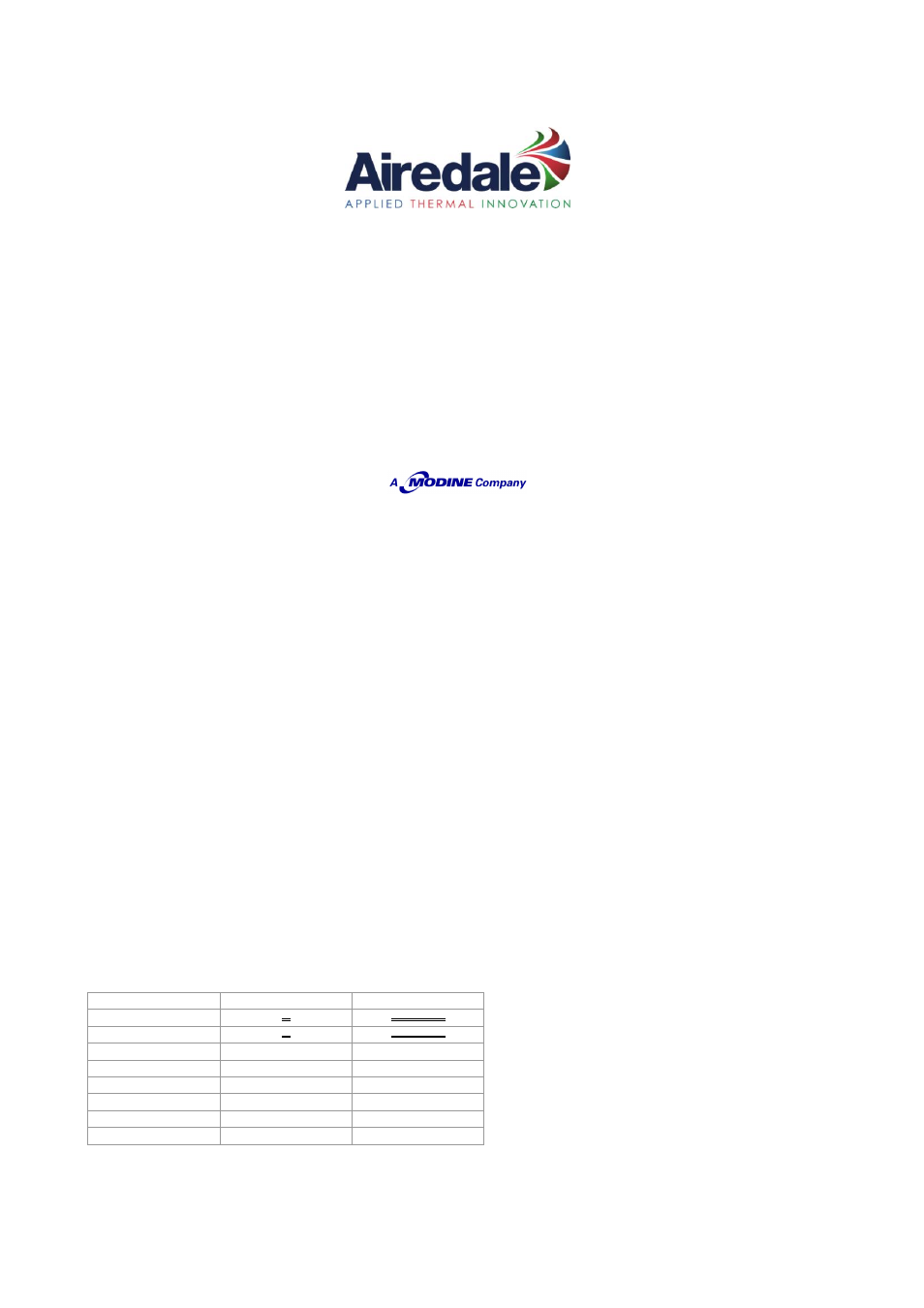 Airedale OptiChill FreeCool 500kW - 1365kW User Manual | Page 71 / 71