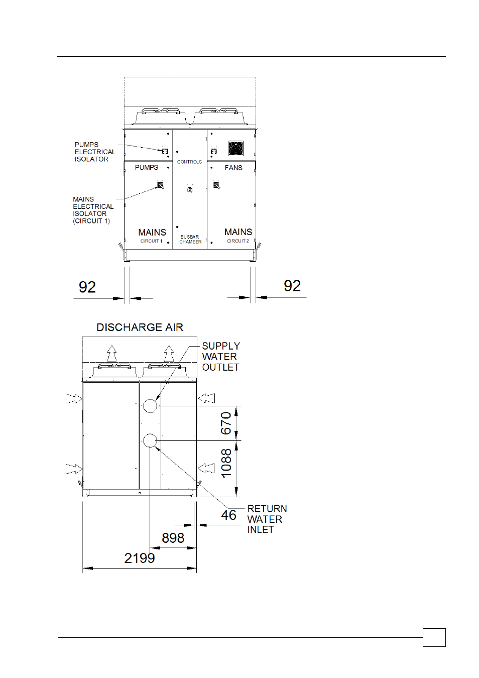 Chillers optichill freecool | Airedale OptiChill FreeCool 500kW - 1365kW User Manual | Page 107 / 122