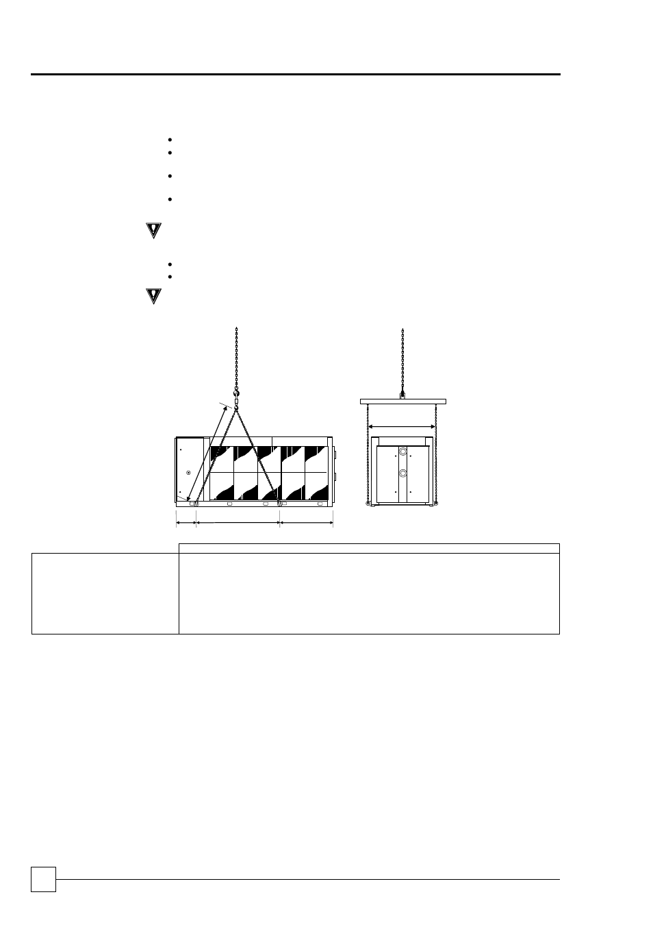 Unit lifting, Ultima compact freecool chillers, Installation data | Airedale Ultima Compact FreeCool 30kW - 450kW User Manual | Page 56 / 62