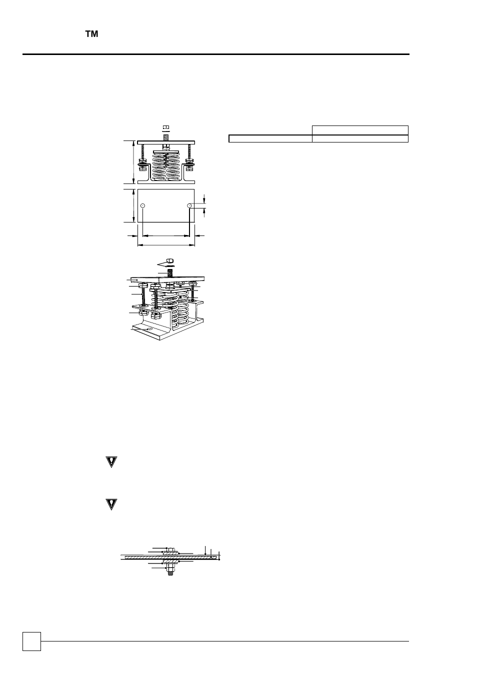 Anti vibration mounting (optional), Ultima ™ remote air cooled chillers, Installation data | Airedale Ultima Remote Air Cooled 75kW - 450kW User Manual | Page 30 / 40
