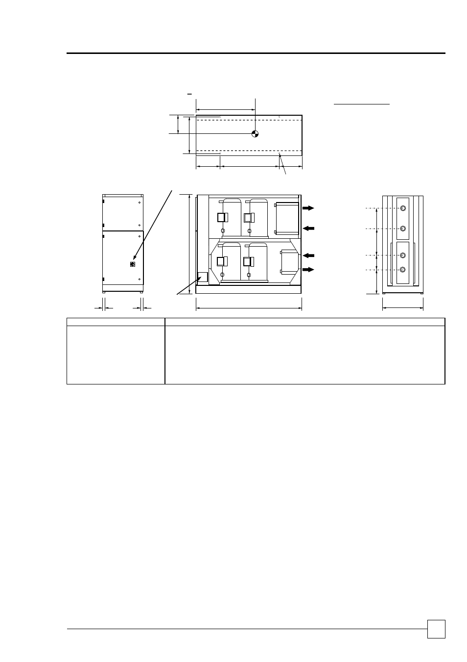 Dimensions, Chillers ultima water cooled, General specification | Airedale Ultima Water Cooled 75kW - 450kW User Manual | Page 29 / 46