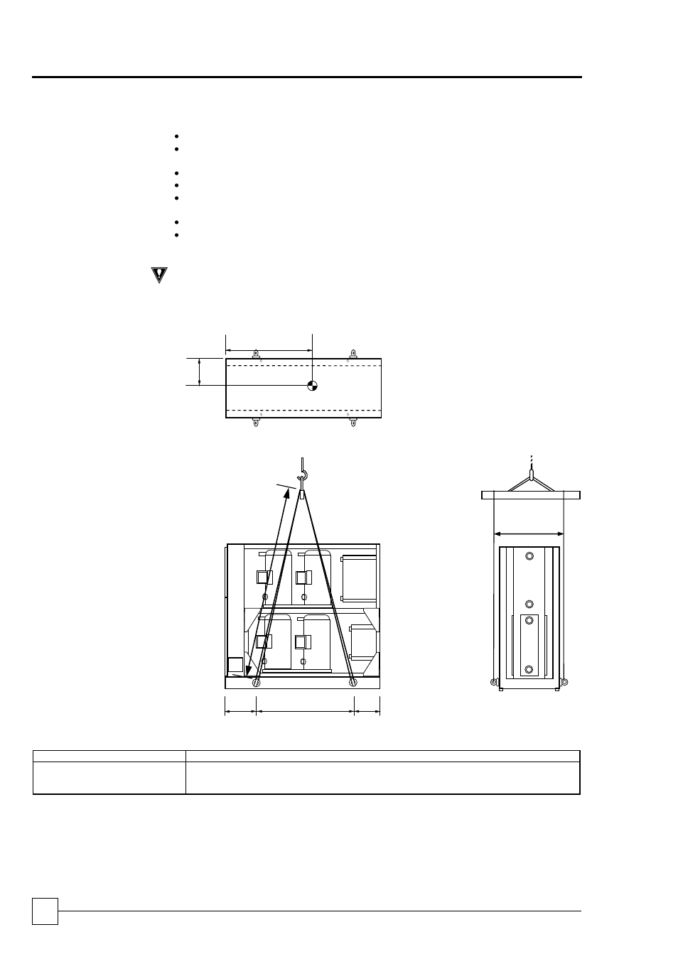 Installation data, Unit lifting, Ultima water cooled chillers | Airedale Ultima Water Cooled 75kW - 450kW User Manual | Page 32 / 46