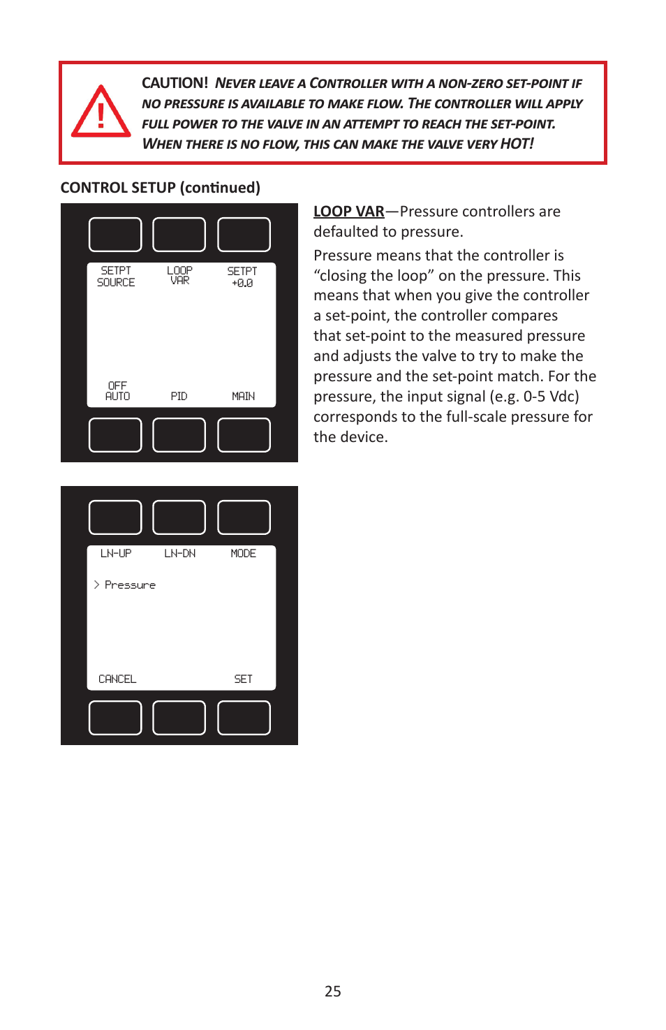 Alicat P Series Pressure Gauge User Manual | Page 25 / 88